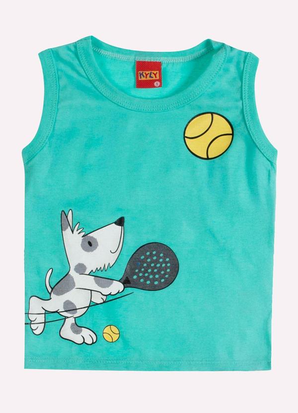 Kyly - Conjunto Infantil Menino em Algodão Verde 2