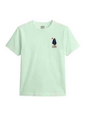 Mundi - Conjunto Infantil Menino em Meia Malha Azul - MUNDI