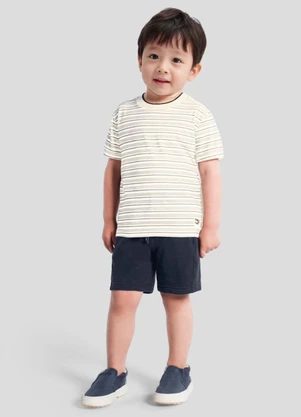 Mundi - Conjunto Infantil Menino em Meia Malha Bege - MUNDI