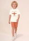 Brandili - Conjunto Infantil Menino em Meia Malha Bege - variação: Bege
