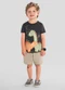 Brandili - Conjunto Infantil Menino em Meia Malha Cinza - variação: Cinza