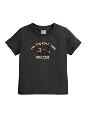 Mundi - Conjunto Infantil Menino em Meia Malha Cinza - MUNDI