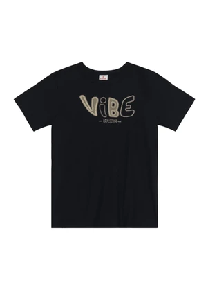 Brandili - Conjunto Infantil Menino em Meia Malha Preto - BRANDILI