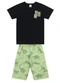 Brandili - Conjunto Infantil Menino em Meia Malha Preto - variação: Preto