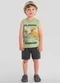 Brandili - Conjunto Infantil Menino em Meia Malha Verde - variação: Verde