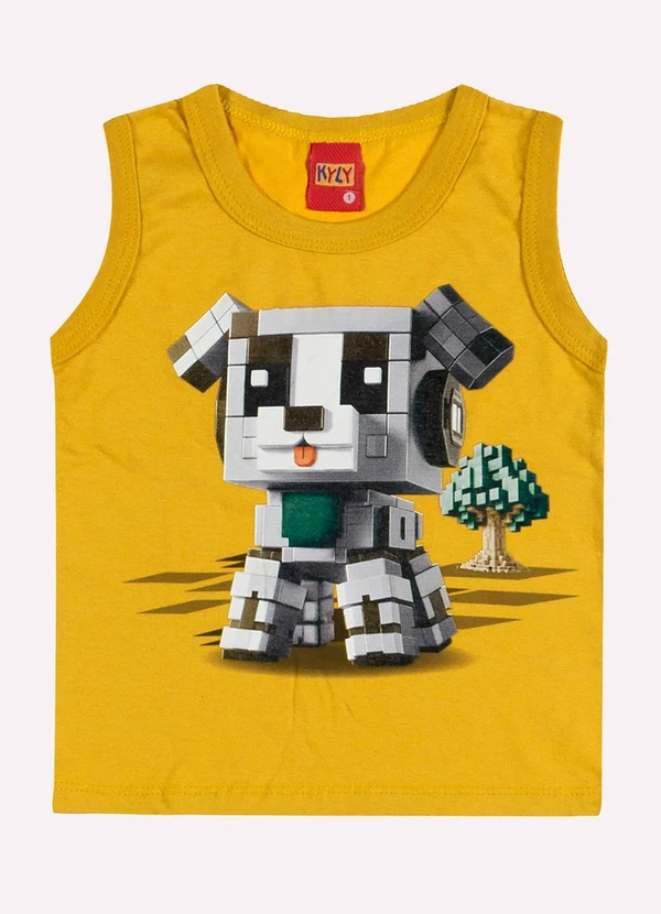 Kyly - Conjunto Infantil Menino Estampa Amarelo 3