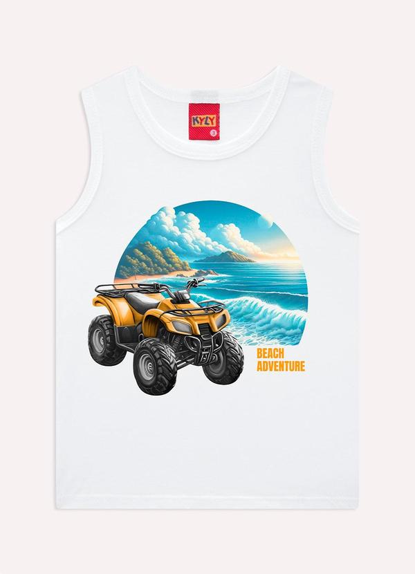 Kyly - Conjunto Infantil Menino Estampa Branco 3