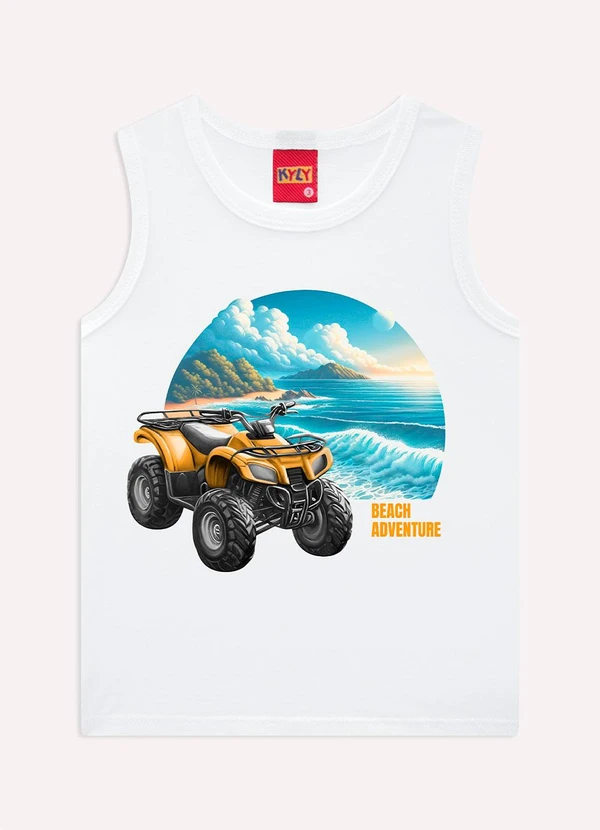Kyly - Conjunto Infantil Menino Estampa Branco 3