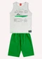 Kyly - Conjunto Infantil Menino Estampa Verde - variação: Cinza
