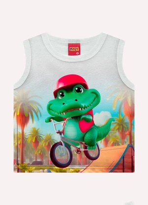 Kyly - Conjunto Infantil Menino Estampa Cinza - KYLY