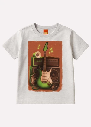 Kyly - Conjunto Infantil Menino Estampa Cinza - KYLY