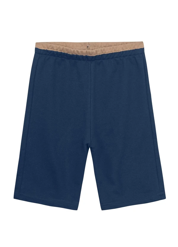 Brandili - Conjunto Infantil Menino Estampa de Praia Marrom 3