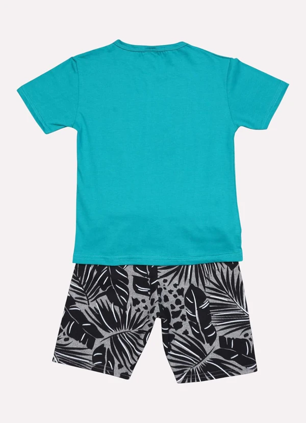 Kyly - Conjunto Infantil Menino Estampa Safari Verde 3