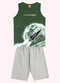 Kyly - Conjunto Infantil Menino Estampa Verde - variação: Verde