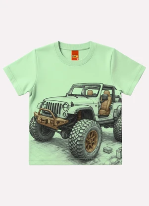 Kyly - Conjunto Infantil Menino Estampa Verde - KYLY