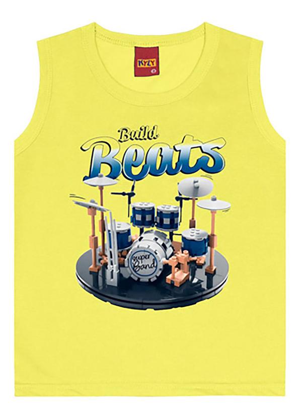 Kyly - Conjunto Infantil Menino Estampado Amarelo 2