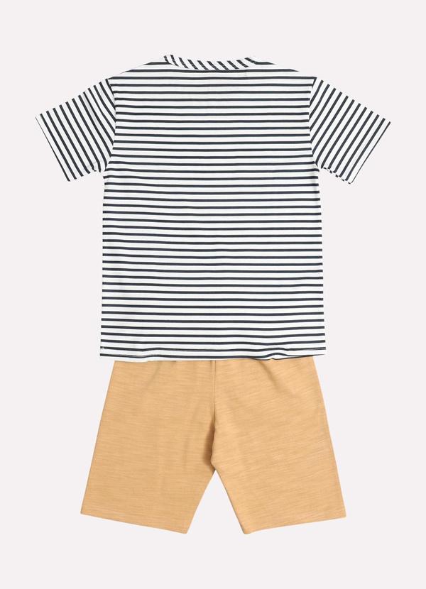 Kyly - Conjunto Infantil Menino Estampado Azul Marinho 3