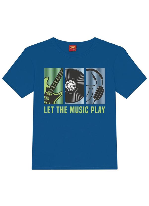 Kyly - Conjunto Infantil Menino Estampado Azul 2