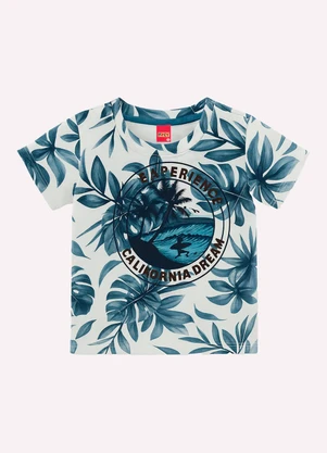 Kyly - Conjunto Infantil Menino Estampado Branco - KYLY