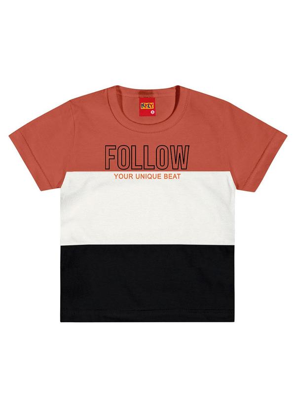 Kyly - Conjunto Infantil Menino Estampado Laranja 2