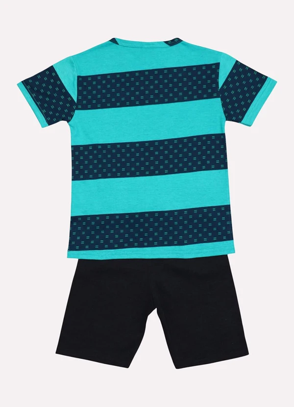 Kyly - Conjunto Infantil Menino Estampado Marrom 3