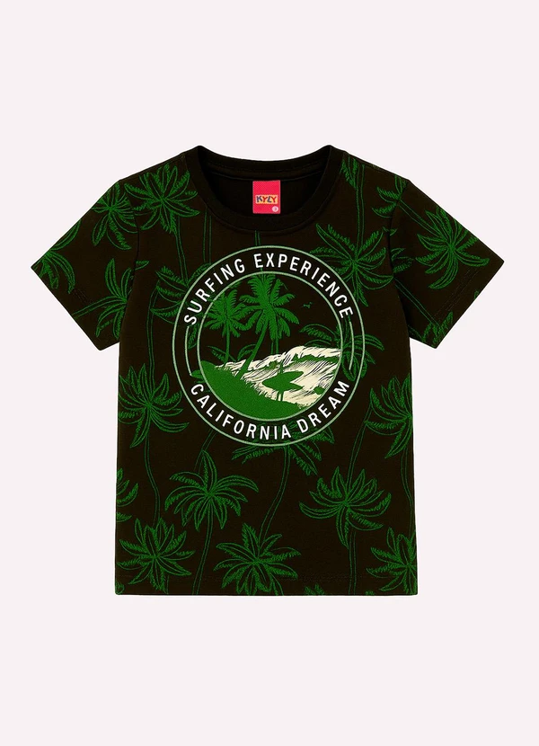 Kyly - Conjunto Infantil Menino Estampado Preto 2