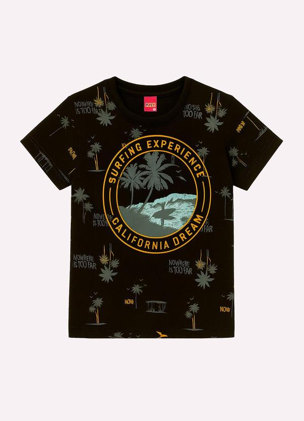 Kyly - Conjunto Infantil Menino Estampado Preto 2