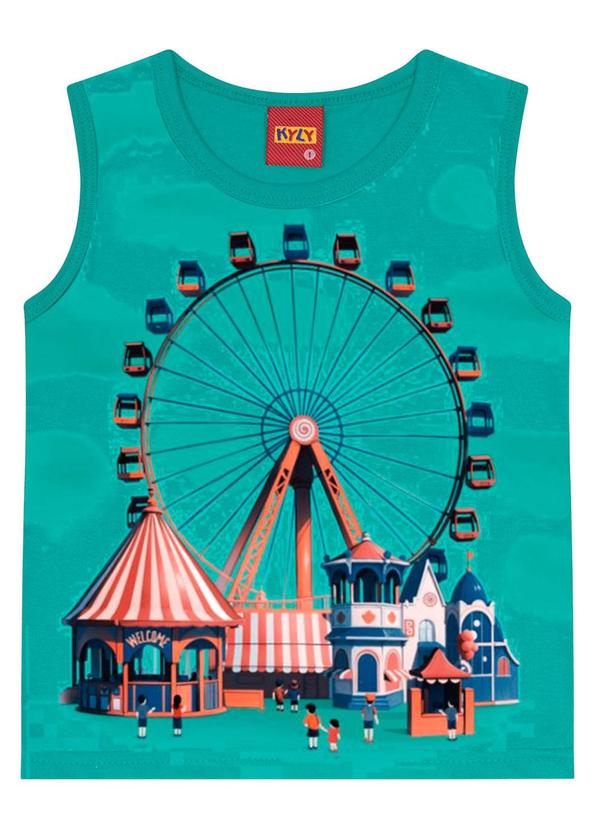 Kyly - Conjunto Infantil Menino Estampado Verde 2