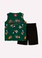 Kyly - Conjunto Infantil Menino Estampado Verde - variação: Verde