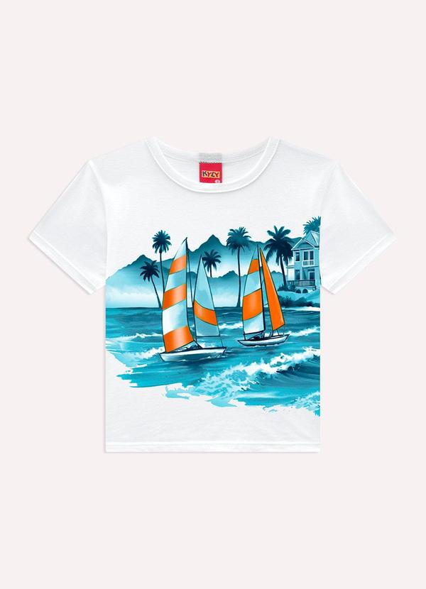 Kyly - Conjunto Infantil Menino Estampas Branco 2
