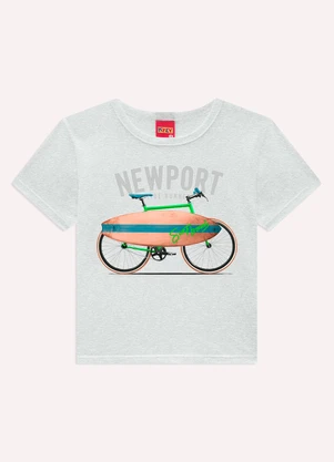 Kyly - Conjunto Infantil Menino Estampas Cinza - KYLY
