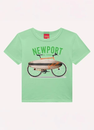 Kyly - Conjunto Infantil Menino Estampas Verde - KYLY