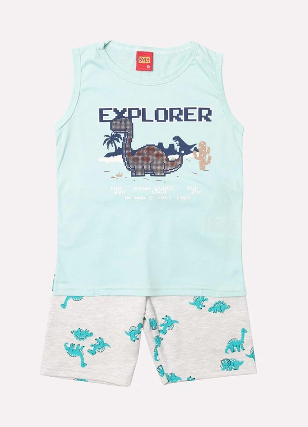 Kyly - Conjunto Infantil Menino Explorer Verde 2