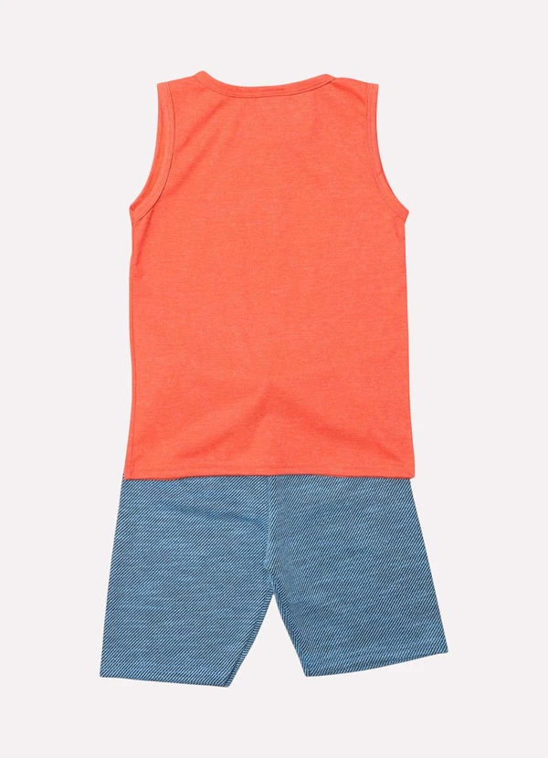 Kyly - Conjunto Infantil Menino Explorer Laranja 3