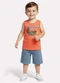 Kyly - Conjunto Infantil Menino Explorer Verde - variação: Laranja