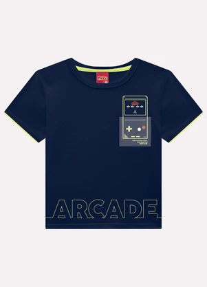 Kyly - Conjunto Infantil Menino Game Azul - KYLY