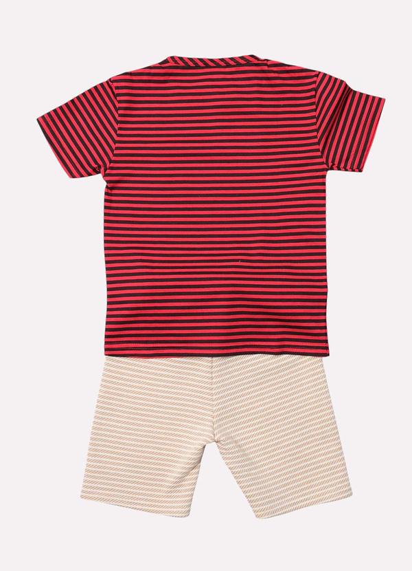 Kyly - Conjunto Infantil Menino Guaxinim Vermelho 3