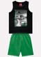 Kyly - Conjunto Infantil Menino Kitesurfing Branco - variação: Preto