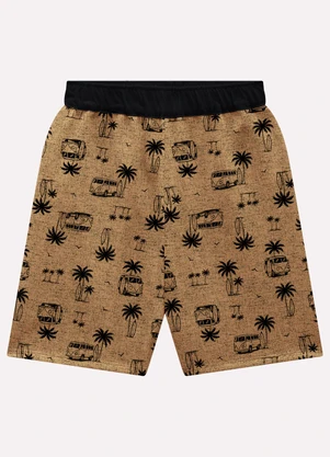 Kyly - Conjunto Infantil Menino Kombi Bege - KYLY