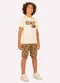 Kyly - Conjunto Infantil Menino Kombi Bege - variação: Bege