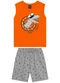 Ddk - Conjunto Infantil Menino Verde - variação: Laranja