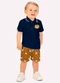 Kyly - Conjunto Infantil Menino Leão Azul - variação: Azul