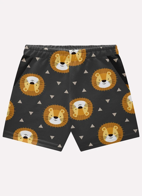 Kyly - Conjunto Infantil Menino Leão Branco