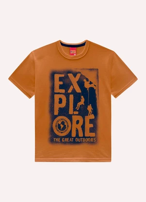 Kyly - Conjunto Infantil Menino Lettering Amarelo - KYLY