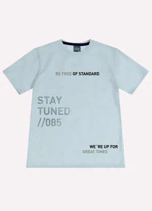 Kyly - Conjunto Infantil Menino Lettering Azul - KYLY