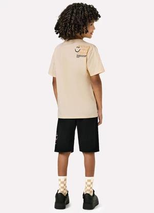 Kyly - Conjunto Infantil Menino Lettering Bege - KYLY