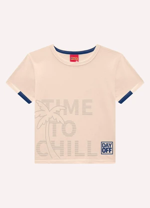 Kyly - Conjunto Infantil Menino Lettering Bege - KYLY