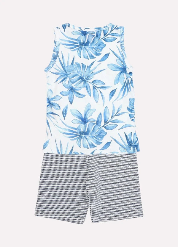 Kyly - Conjunto Infantil Menino Lettering Branco 3