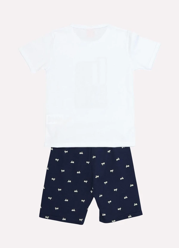 Kyly - Conjunto Infantil Menino Lettering Branco 3