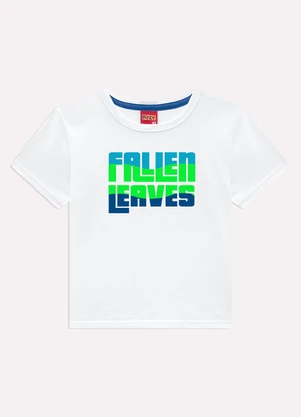 Kyly - Conjunto Infantil Menino Lettering Branco - KYLY